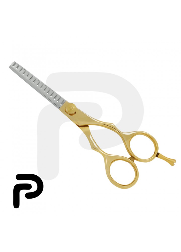 Pro Barber Scissor Set Half Gold 